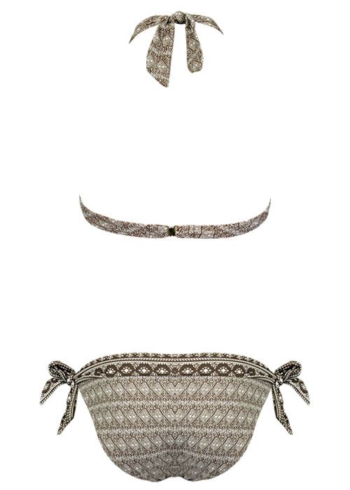 Melie & Madeleine Brown/White Vesna Bikini