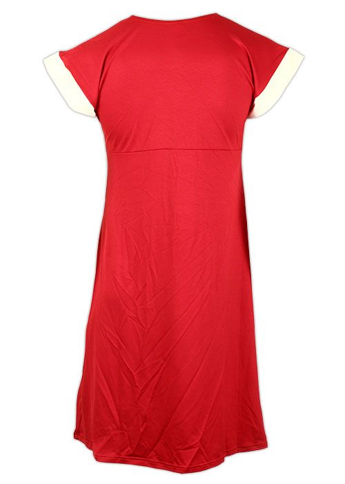 Melie & Madeleine Red/White Maria Beach Dress