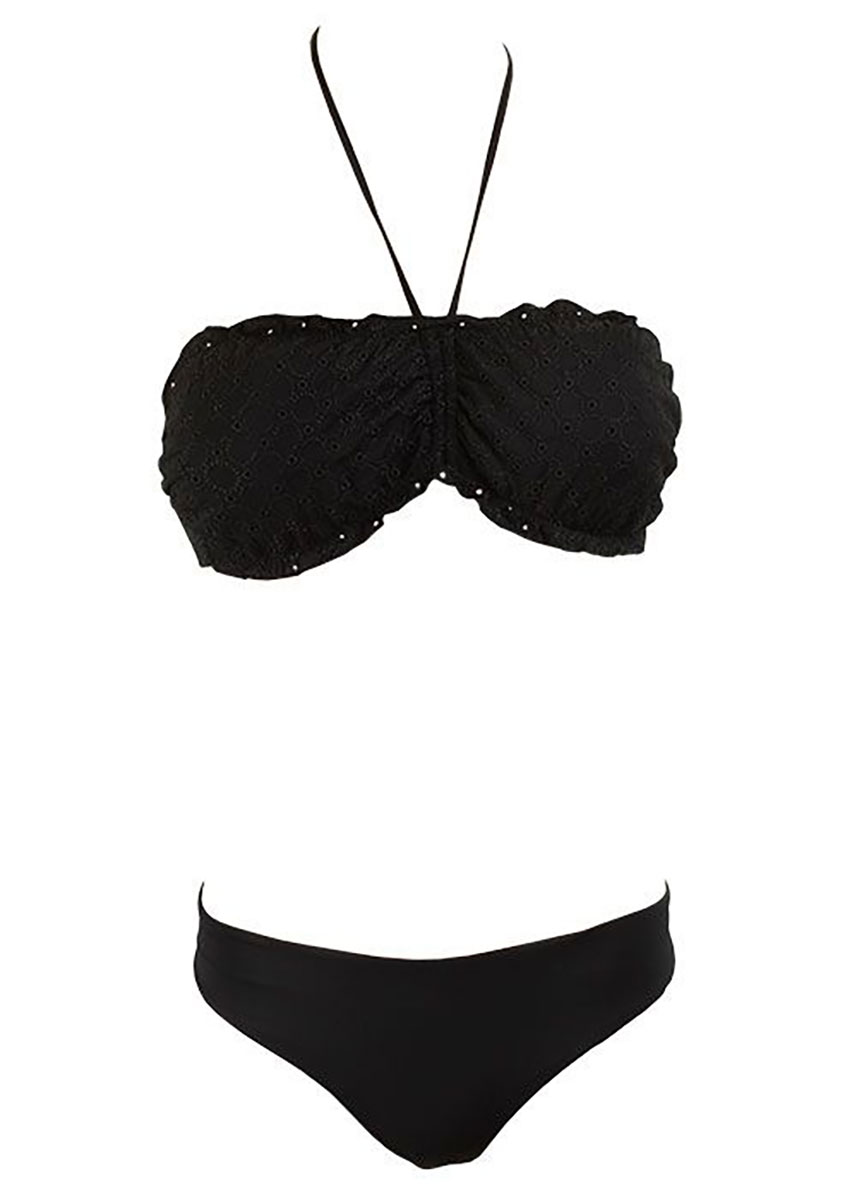 Melie & Madeleine Black Romina Bikini