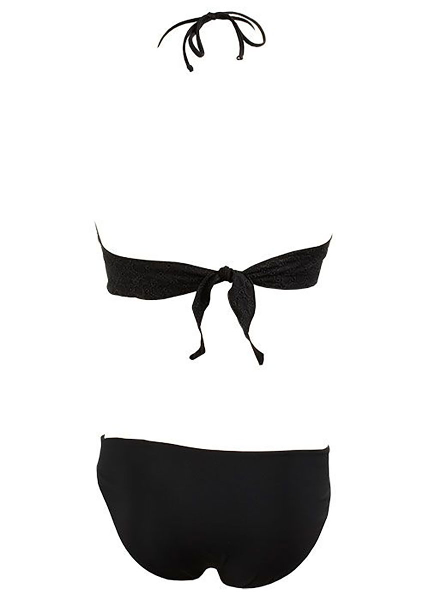 Melie and Madeleine Black Romina Swim Bikini-612896