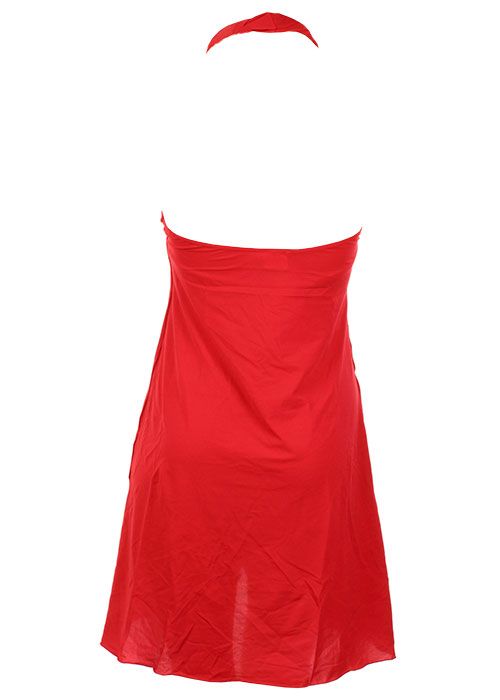 Melie & Madeleine Red Sibilla Beach Dress