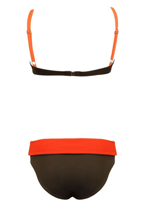 Melie & Madeleine Mafalda Bikini Brown/Red