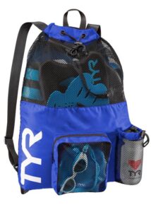 TYR 40L Big Mesh Mummy Bag Large – Blue