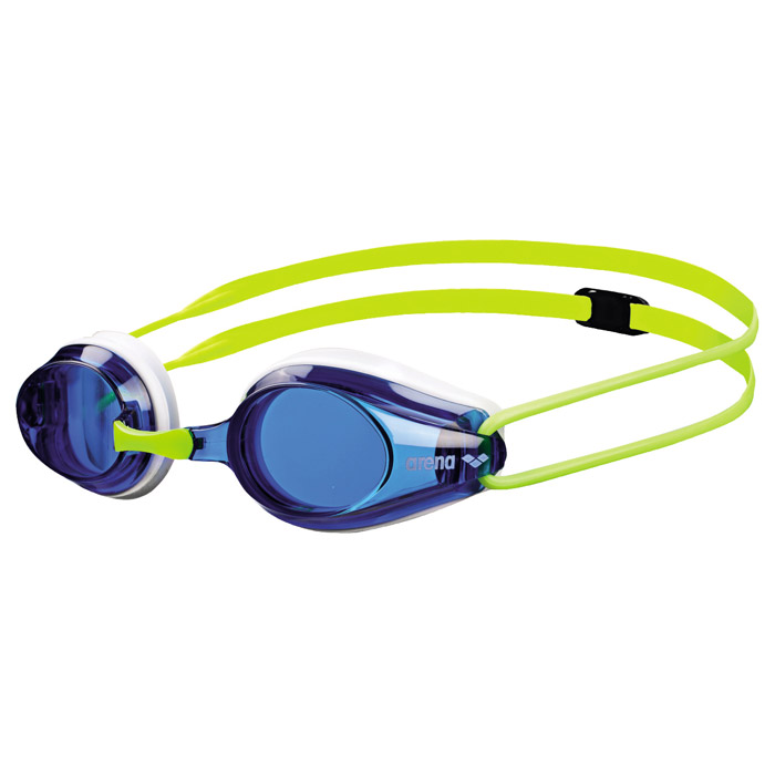 Arena Tracks Junior Goggles - Blue / Yellow / Revo