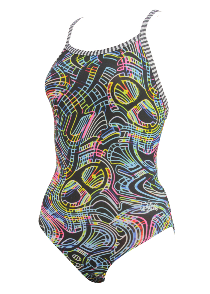 Dolfin Uglies Womens Neon Lights Swimsuit