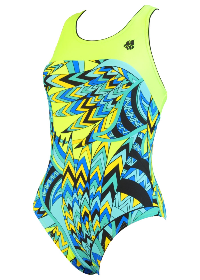 Mad Wave Women's Rate Swimsuit - Green-0