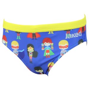 Jaked Boys Superheroes Brief - Blue