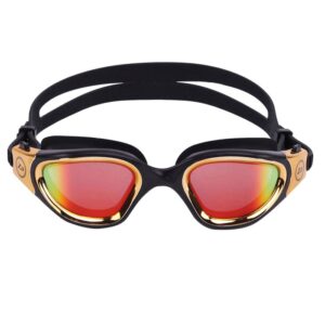 Zone3 Vapour Goggles With Polarized Revo Lens - Black / Metallic Gold