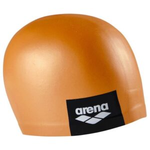 Arena Logo Moulded Swim Cap - Orange