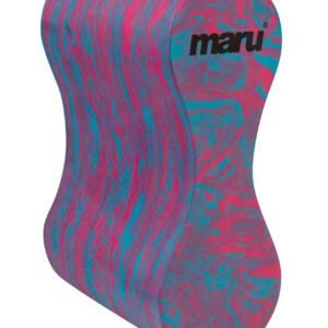 Maru Swirl Pull Buoy - Blue / Pink