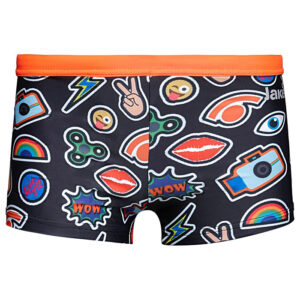 Jaked Boys Millenials Swim Shorts - Black-0
