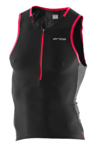 Orca Men's 226 Perform Tri Tank- Black/ Orange
