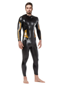 2XU Mens P:1 Propel Wetsuit - Black / Orange