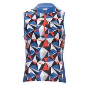 Zoot Suit Men's Performance Tri Sleeveless Jersey - Vivid Blue Camo-0