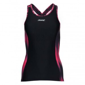 Zoot Suit Women's Performance Tri Crossback Top - Good Vibes-0