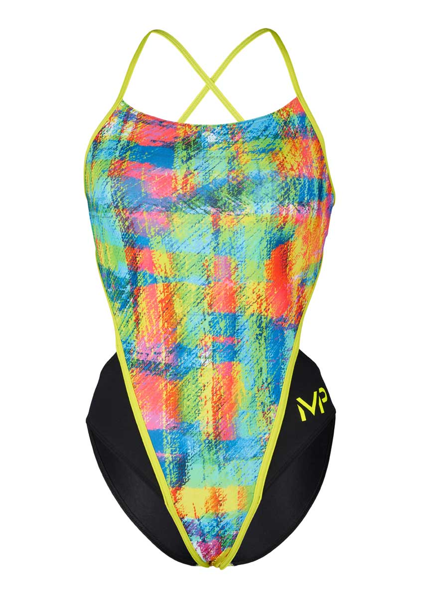 MP Michael Phelps Girl's Zouk Openback Swimsuit-428036