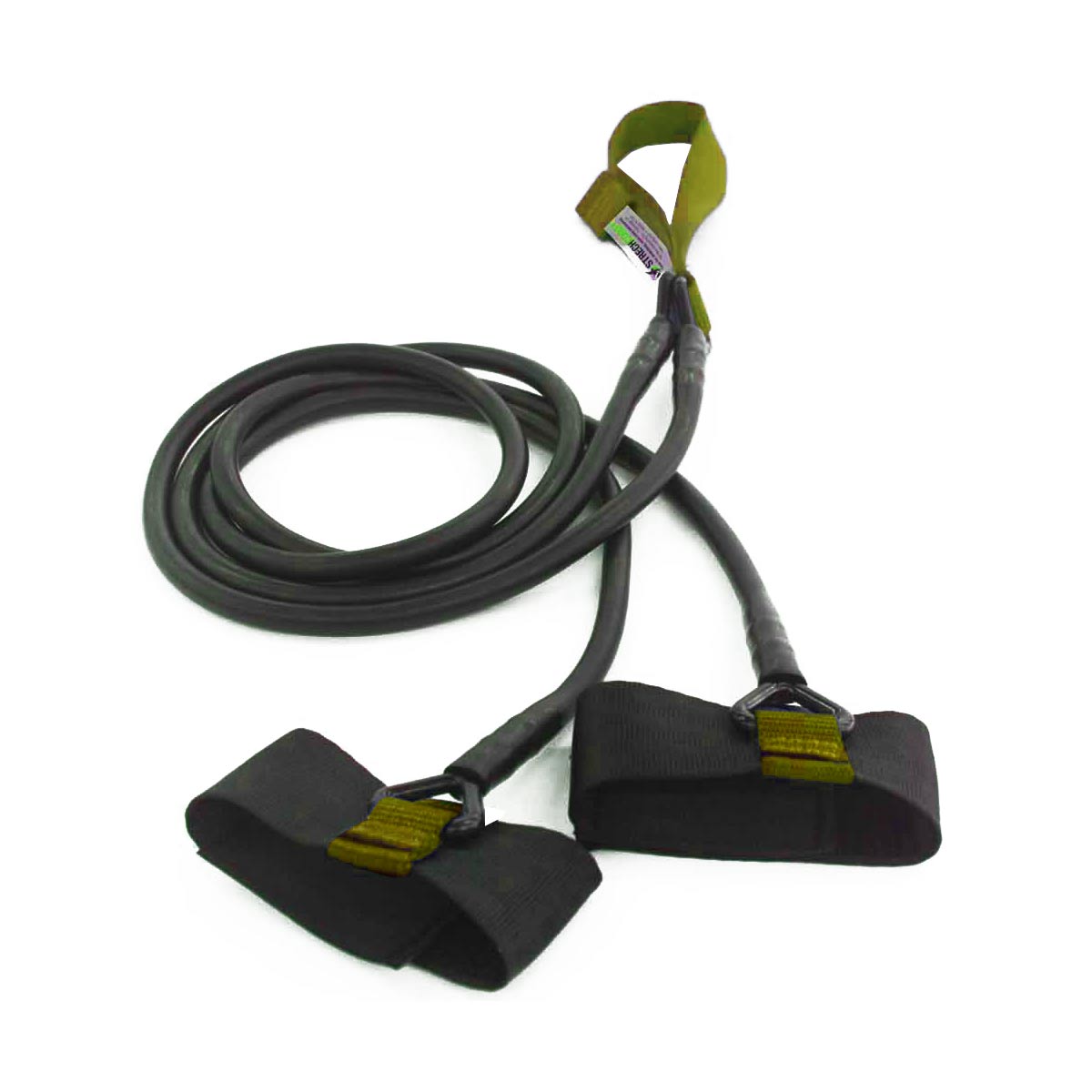 StrechCordz with Leg Straps – Yellow
