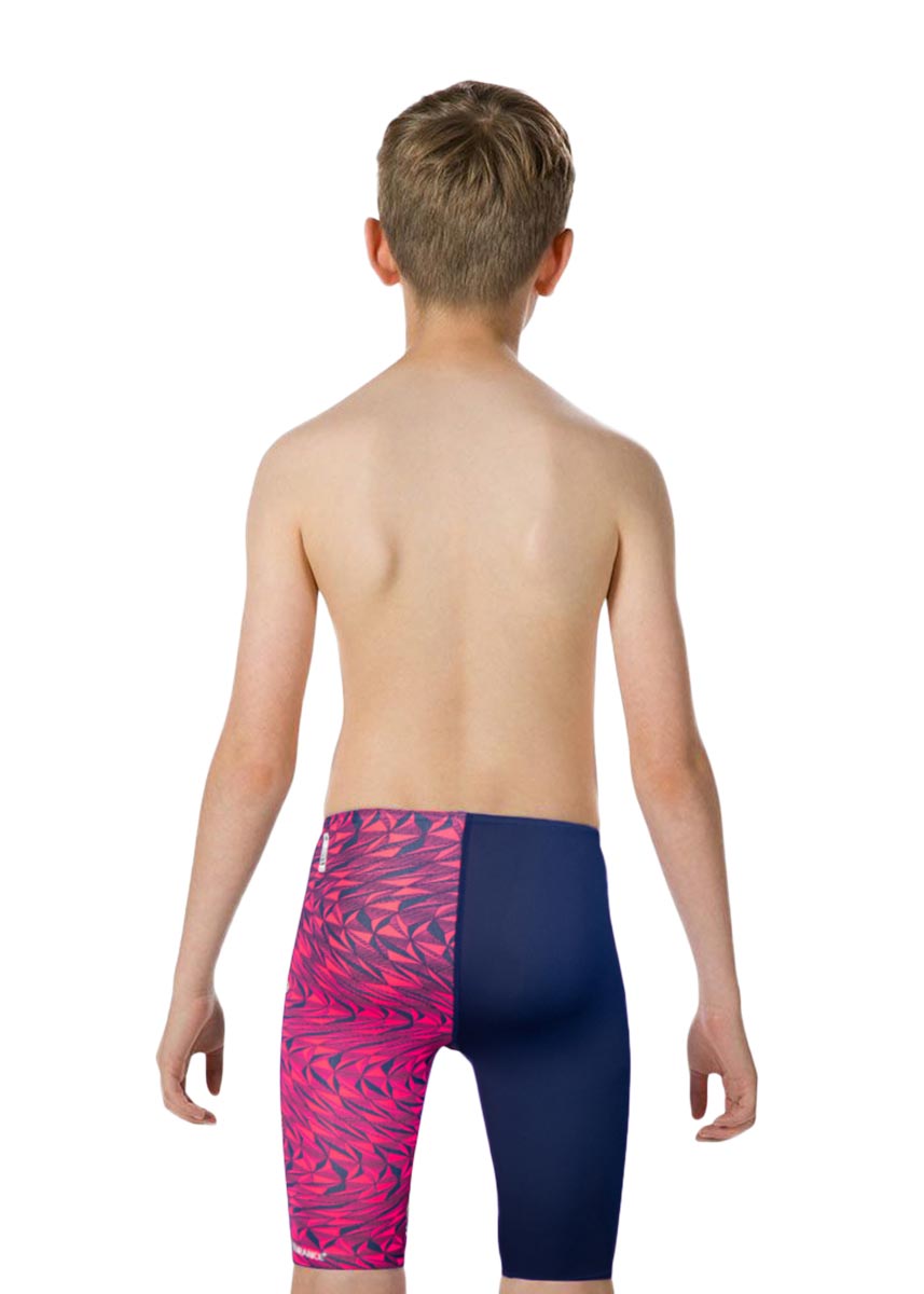 Speedo Junior Boy's Fastskin Endurance+ Highwaist Jammer - Navy / Refracwave