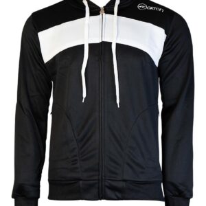 Akron Junior Flagstaff Tracksuit Top - Black / White-0