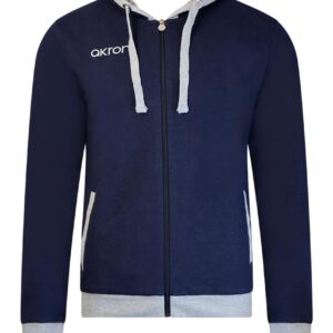 Akron Junior Tampa Tracksuit Top - Navy Blue/Grey-0