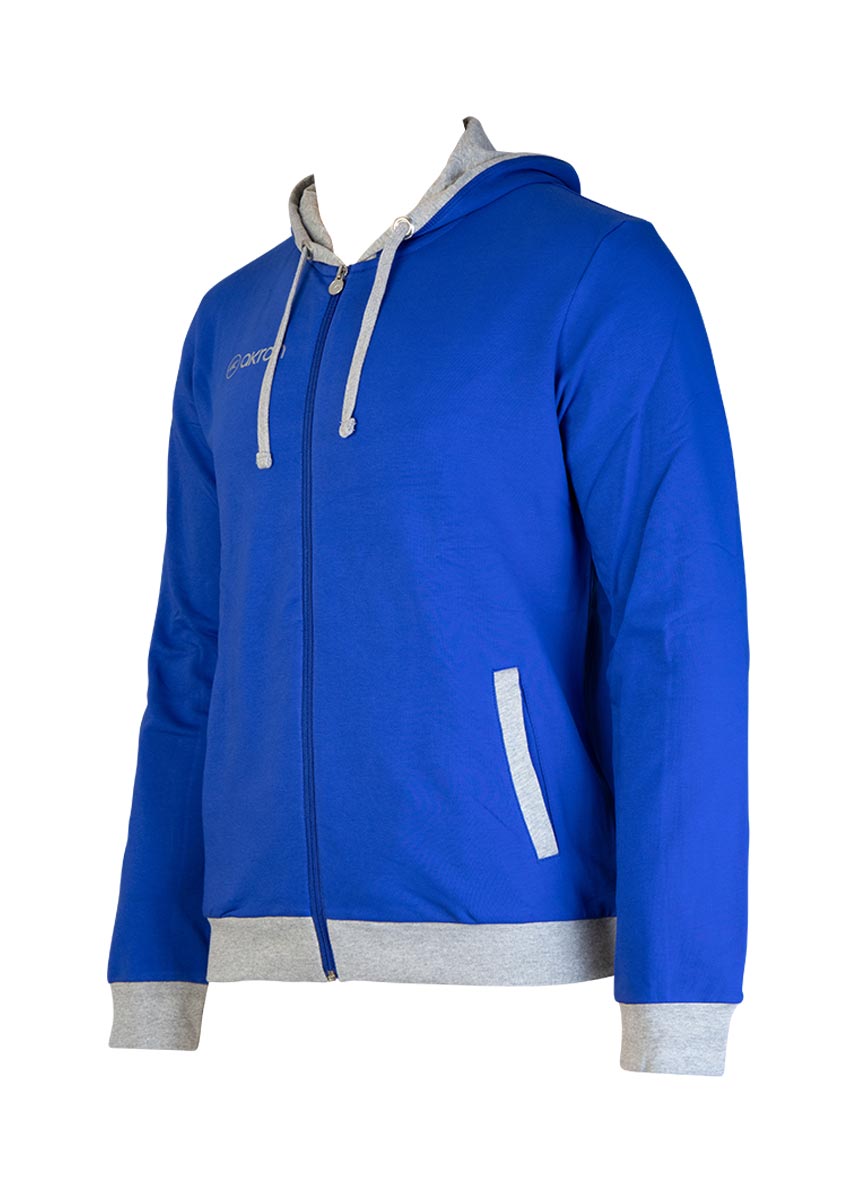 Akron Junior Tampa Tracksuit Top - Royal Blue / Grey-535623