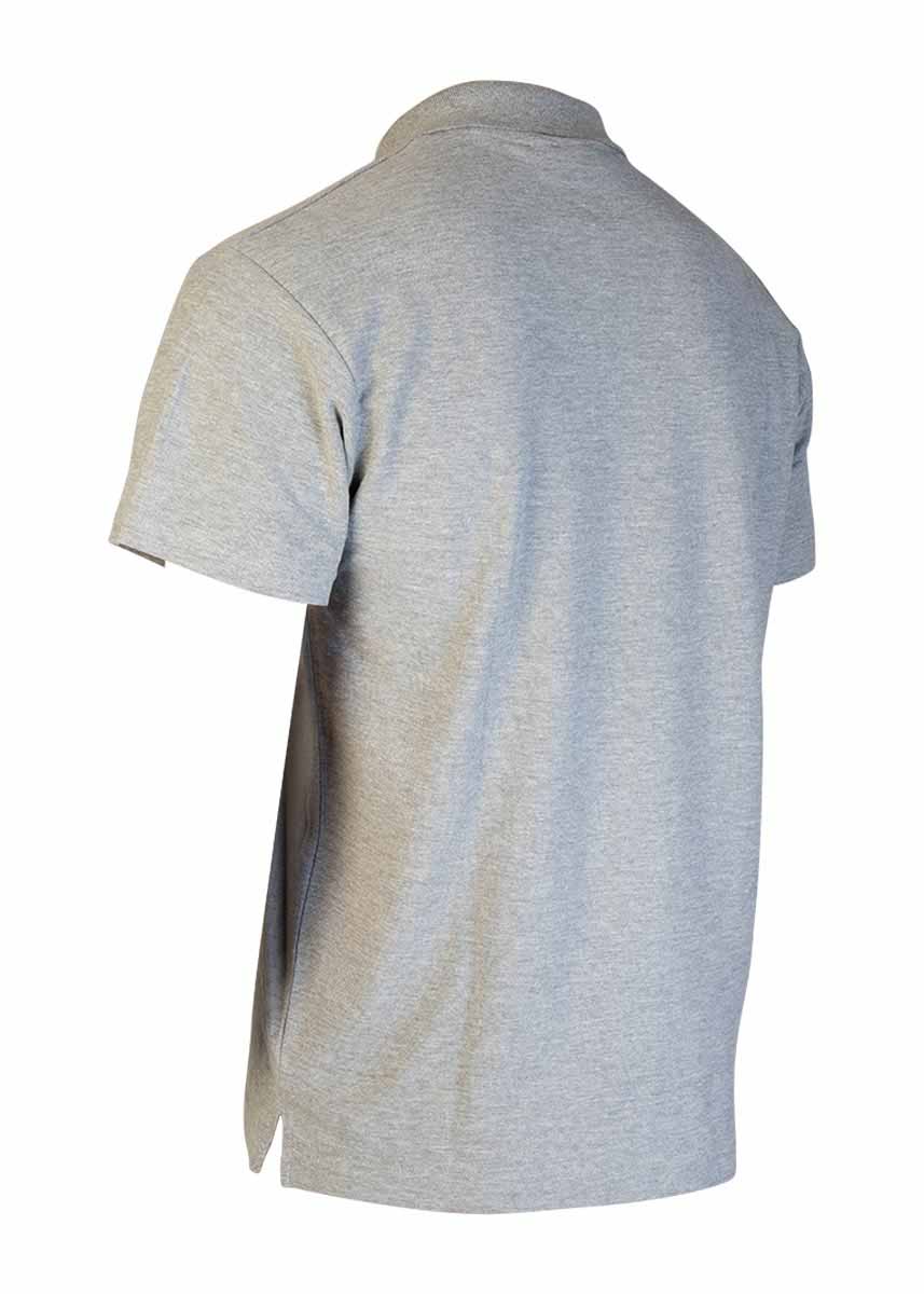 Akron Junior Break Polo Shirt - Grey-535739