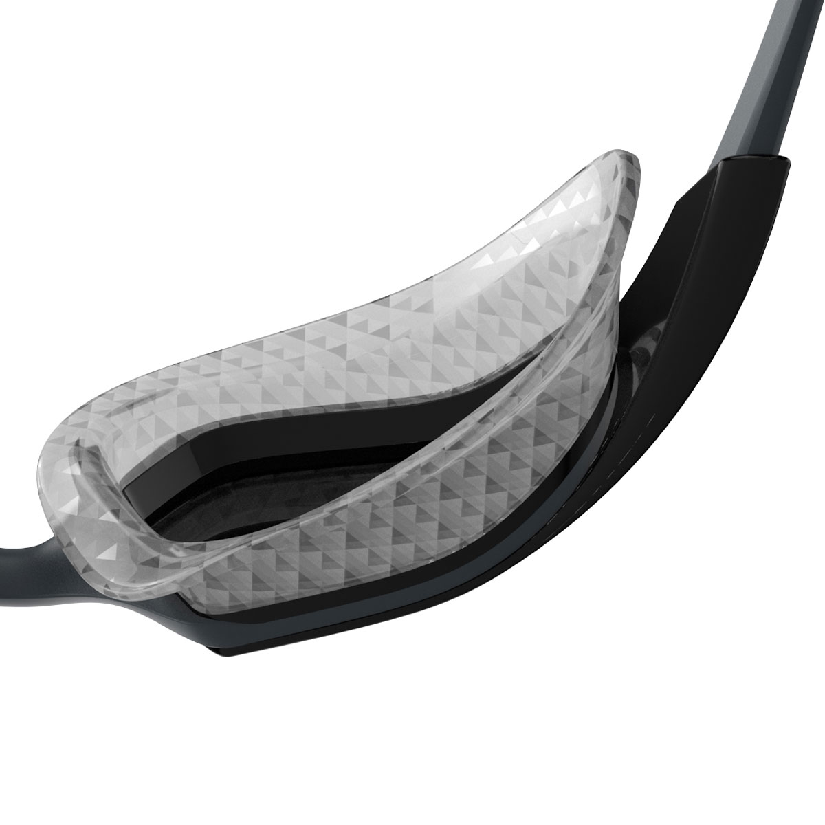 Speedo Aquapulse Pro Mirrored Goggles - Oxid Grey / Silver-568584