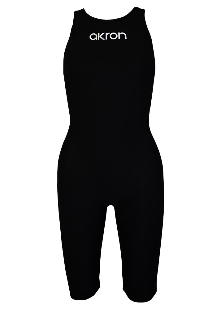 Black FINA Approved Racing Suit For Women