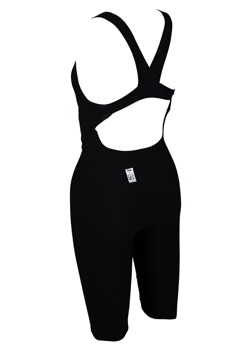 Black FINA Approved Racing Suit For Women