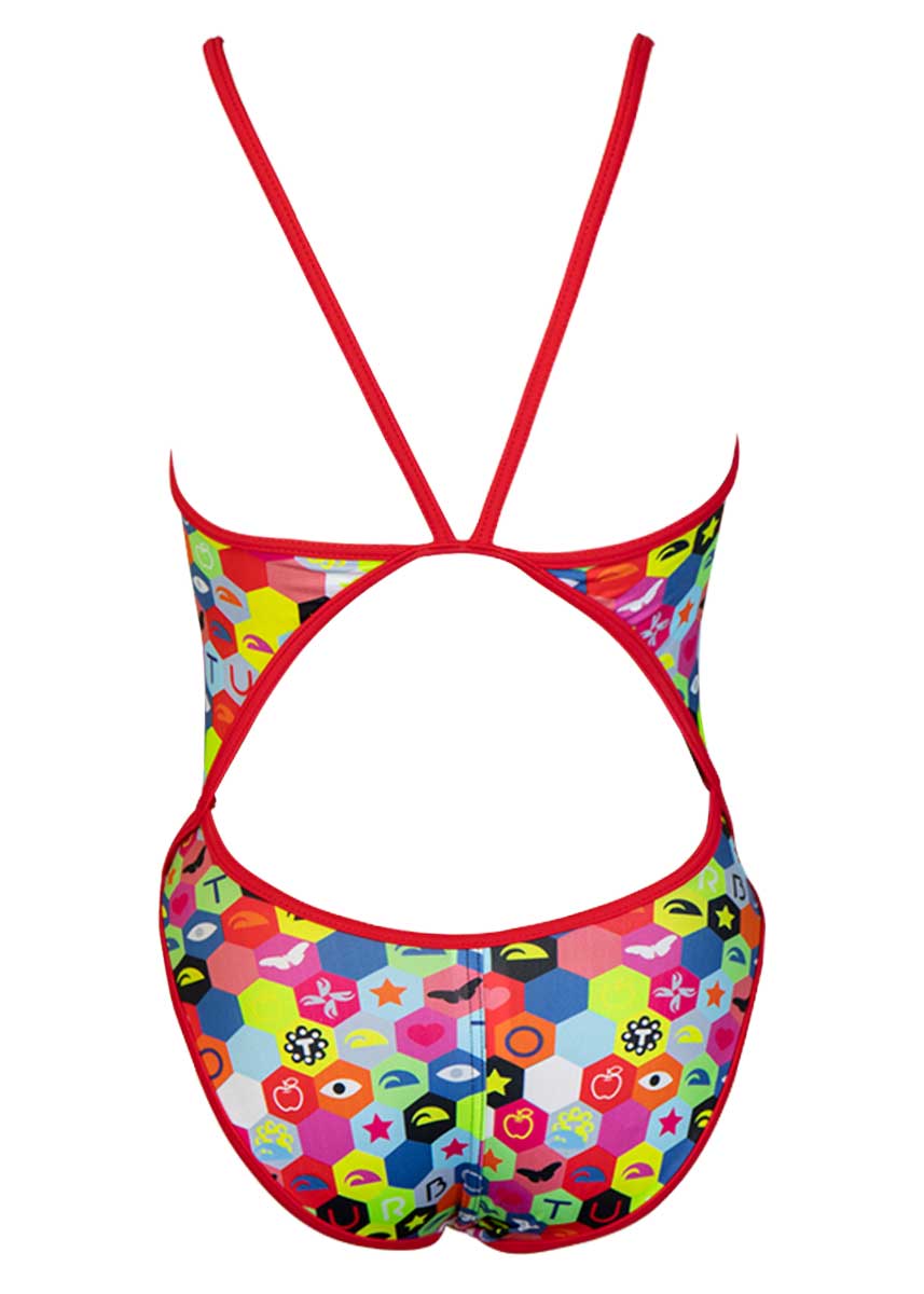 Turbo Hexa Flour Swimsuit - Multicoloured-532209