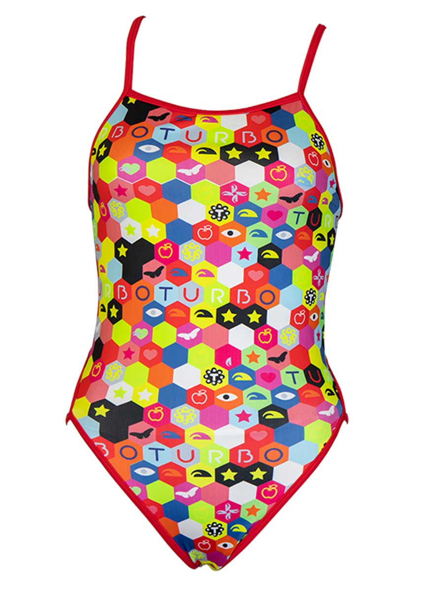 Turbo Hexa Flour Swimsuit - Multicoloured-532208