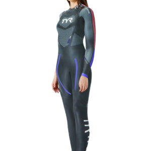 TYR Women's Category 3 Wetsuit - Black/Seafoam