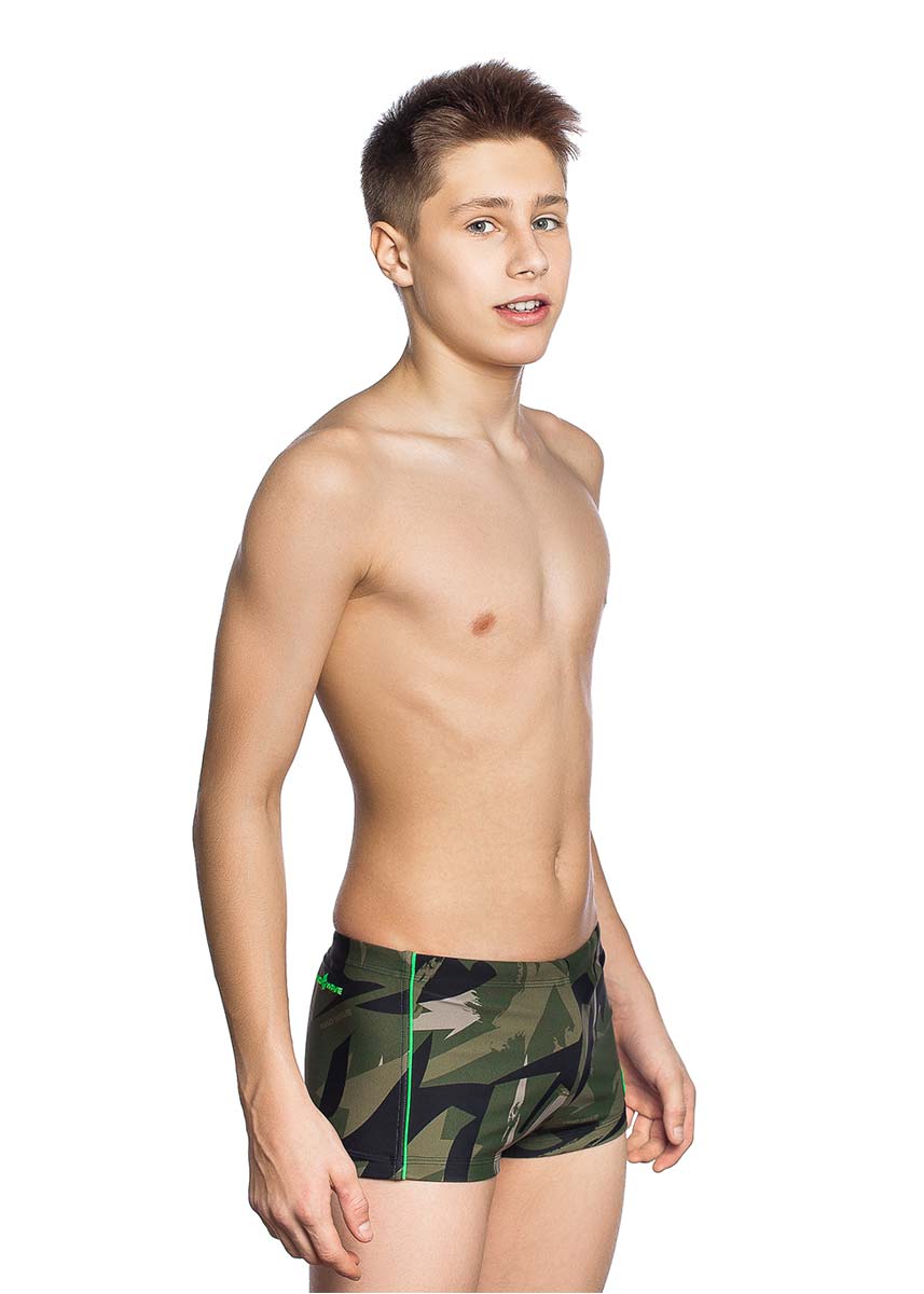 Mad Wave Boys Sanford Swim Shorts - Khaki-534929