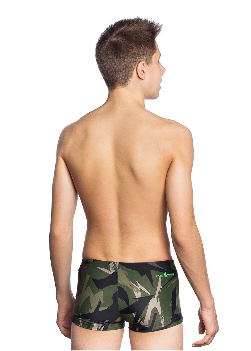 Mad Wave Boys Sanford Swim Shorts - Khaki-brand