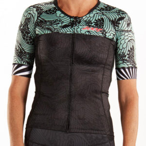 Zoot Suit Womens Tri Ltd Tokyo Short Sleeve Aero Jersey-0