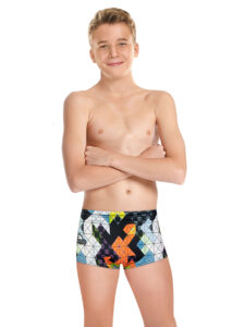 Turbo Boy's Flexie Super Tank Plus Briefs - Multicoloured