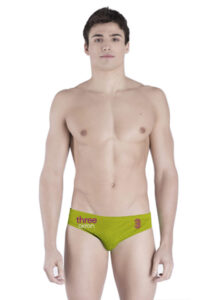 Akron Men's Adi Three Brief - Purple / Green