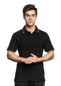 Mad Wave Men's Solid Polo - Black