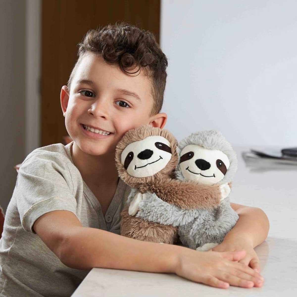 Warmies Warm Hugs Microwaveable Sloths - 22 cm-543598