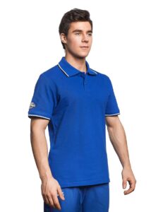 Mad Wave Men's Solid Polo - Blue