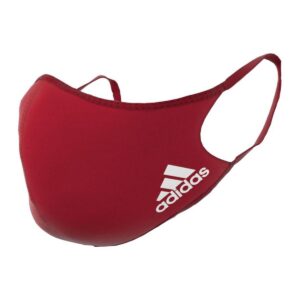 Adidas Face Cover 3 Pack - Red - Size S-0