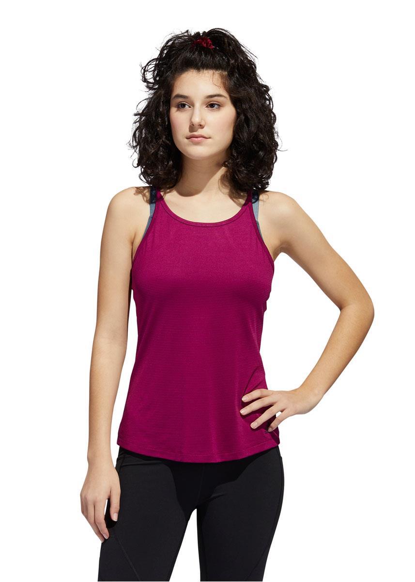Adidas Performance Tank - Power Berry Mel-0