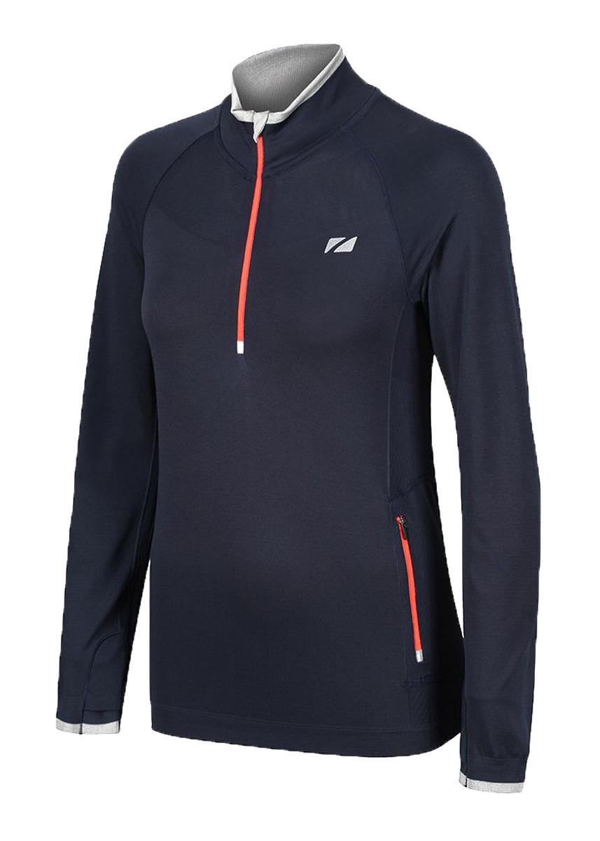 Zone3 Women's Performance Culture Mid Layer - Petrol Blue-0