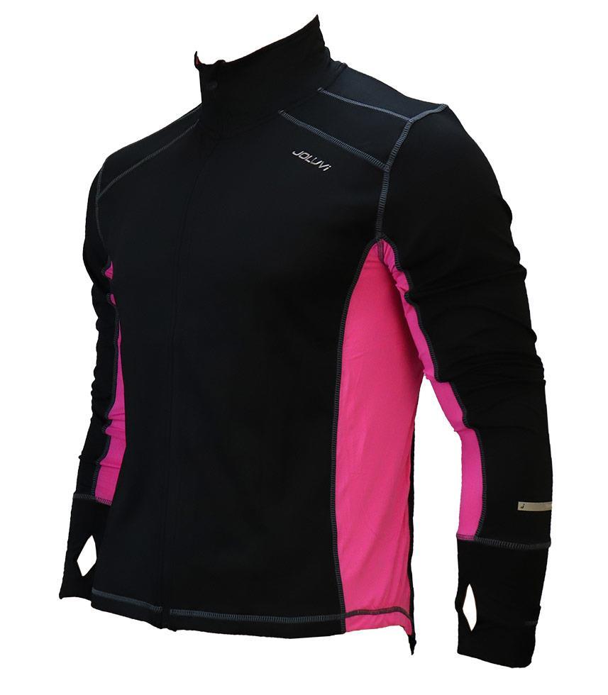 Joluvi Women's Power Core Jacket - Black/Pink-545713