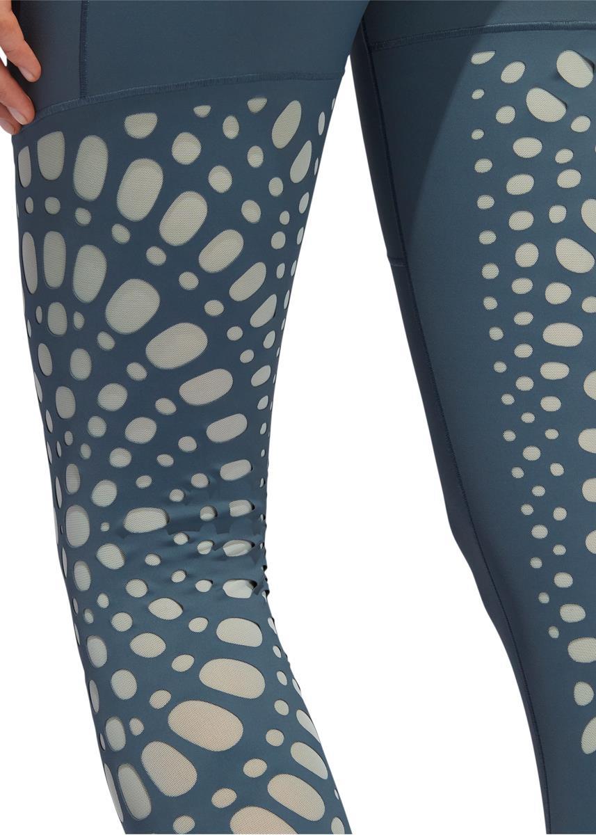 Adidas Womens Believe This 2.0 Power 7/8 Leggings - Legacy Blue / Green Tint-546600