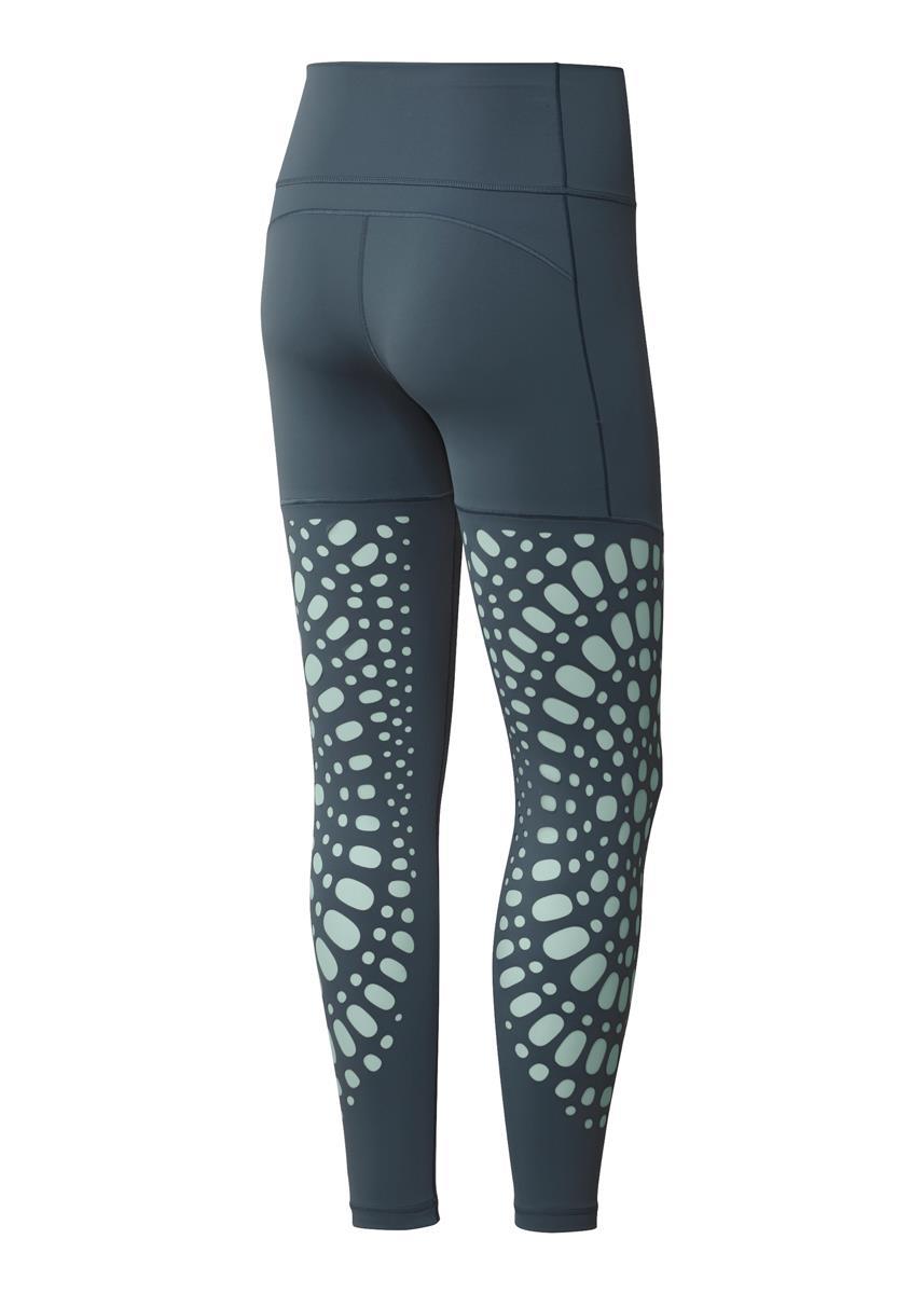 Adidas Womens Believe This 2.0 Power 7/8 Leggings - Legacy Blue / Green Tint-546599