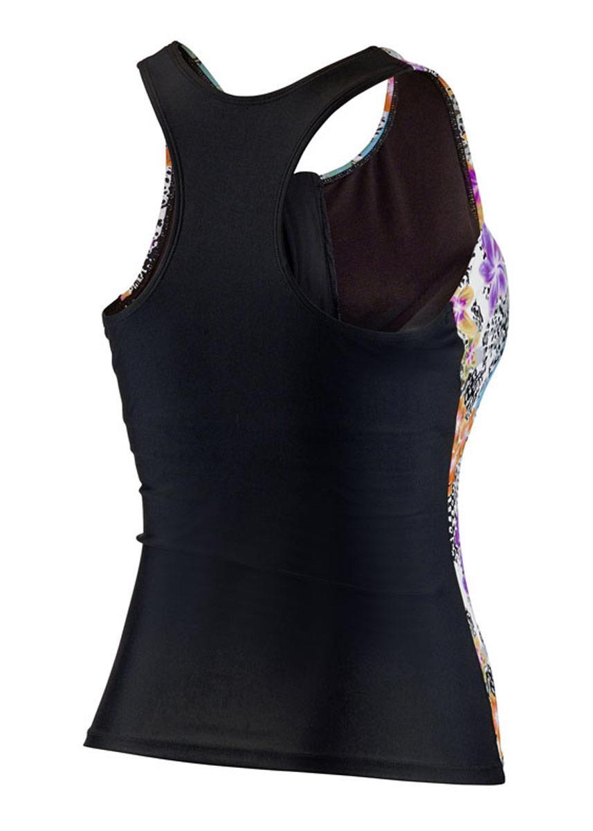 Beco Regular Fit BEsuit Tankini Swimsuit Top B-Cup - Orange / Blue-brand