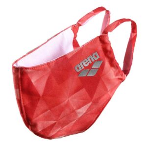 Arena Face Mask - Origami Red-0