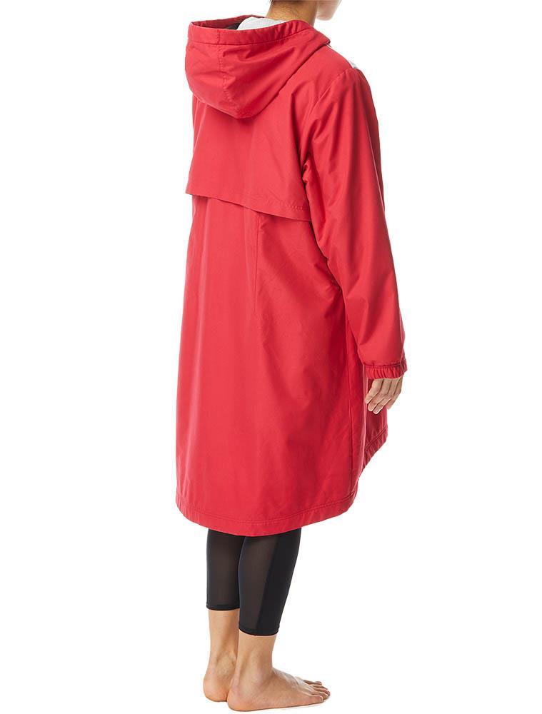TYR Women's Alliance Podium Parka - Red-brand