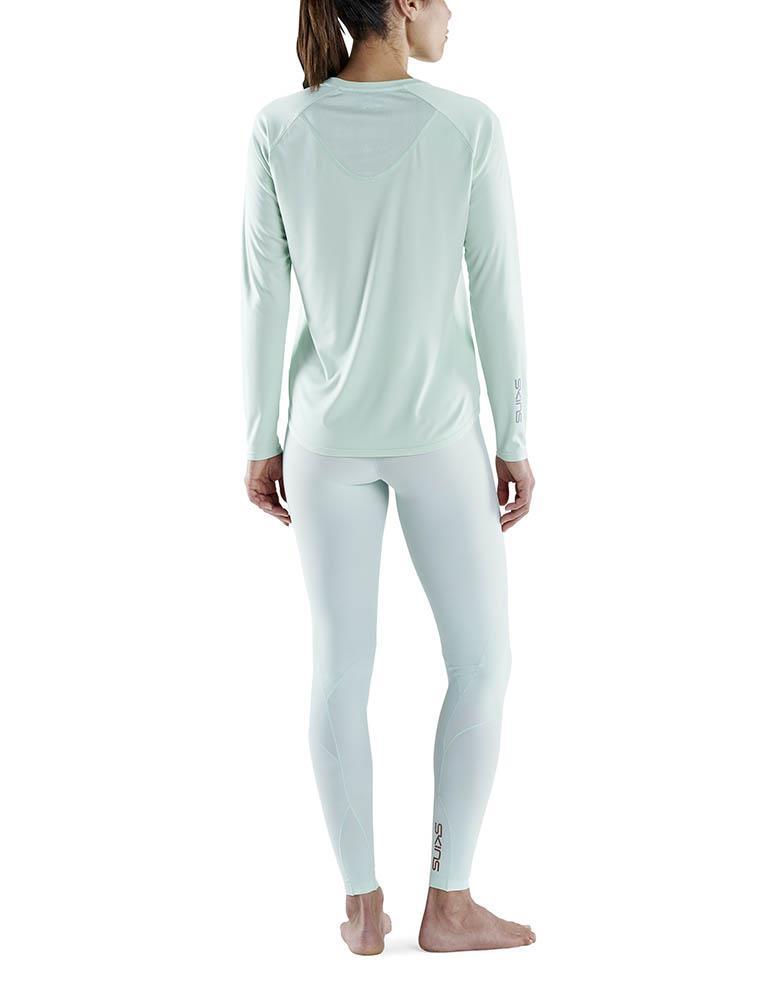 SKINS Series-3 Activewear Womens Long Sleeve Top - Opal-brand